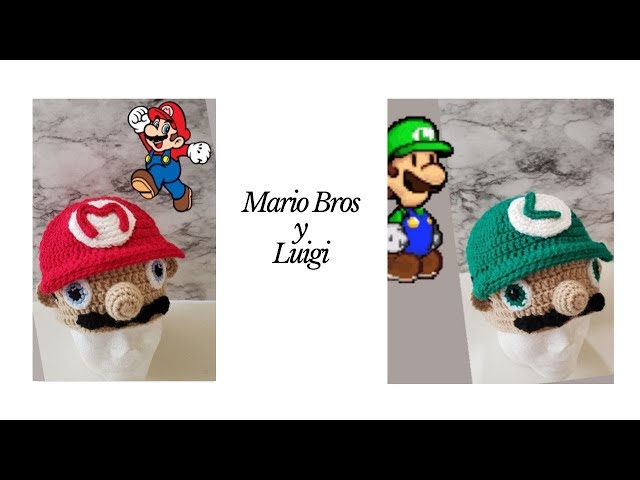 Gorro Luigi Mario Bros