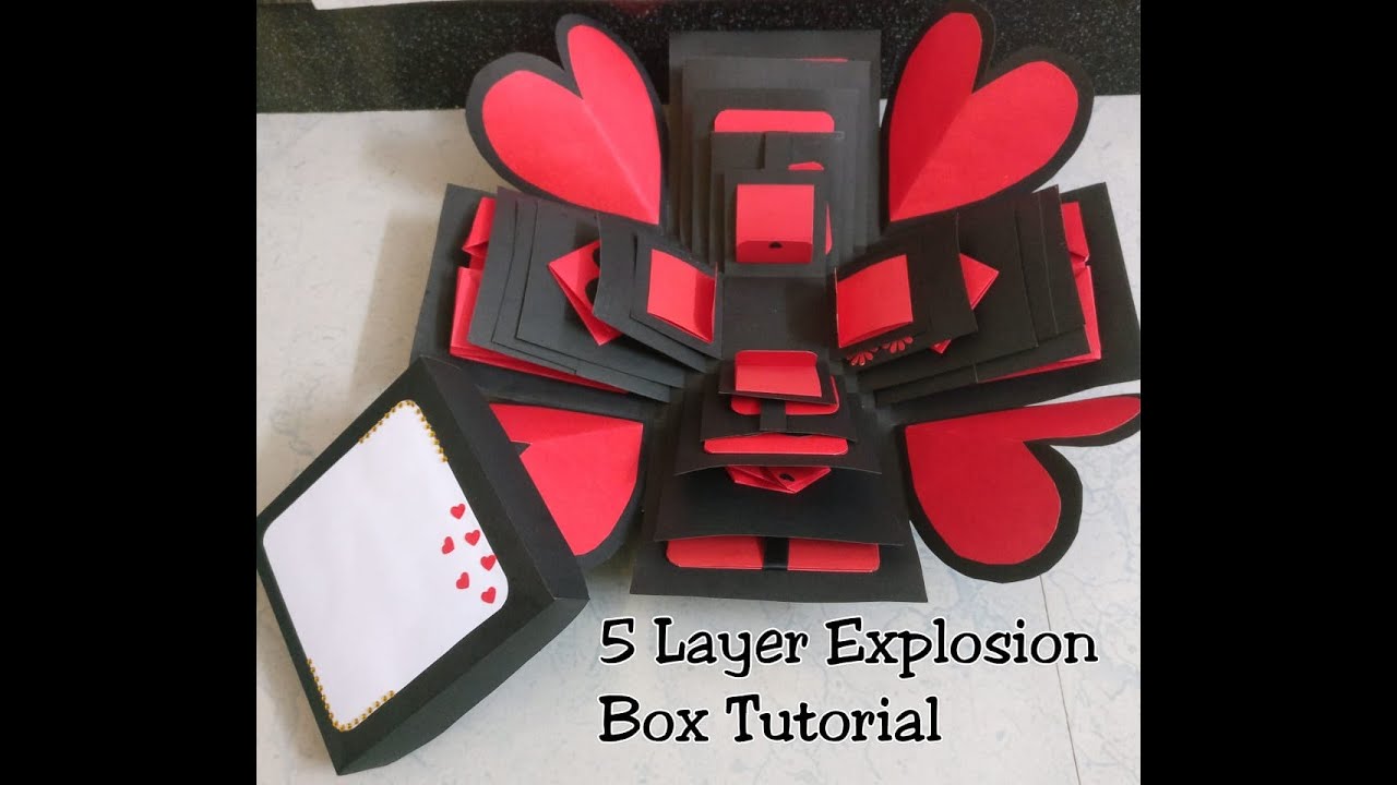 3. EXPLOSION BOX TUTORIAL | HOW TO MAKE AN EXPLOSION BOX