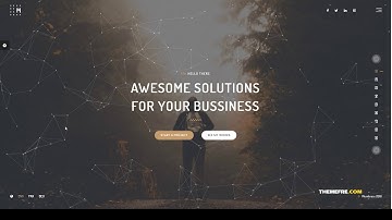 Mumbrass - Full Screen Personal Portfolio WordPress Theme