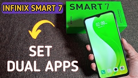infinix smart 7 how to set dual apps, infinix smart 7 use clone apps