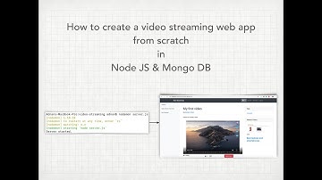 7. Subscribed channels, search and settings - Video streaming web app in Node JS and Mongo DB