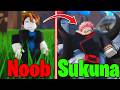 Going From Noob To Sukuna In Roblox Sakura Stand...