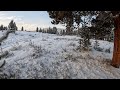 What it is like hiking Yellowstone backcountry in the winter.