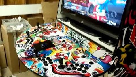 ArchAngel Arcade Big! 42" LCD Hyperspin Awesome!!