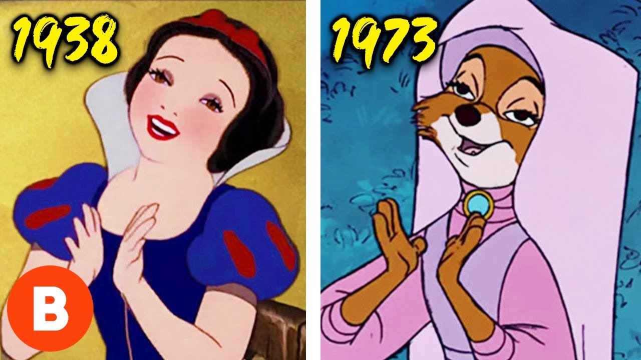 Disney Animated Movies In Chronological Order