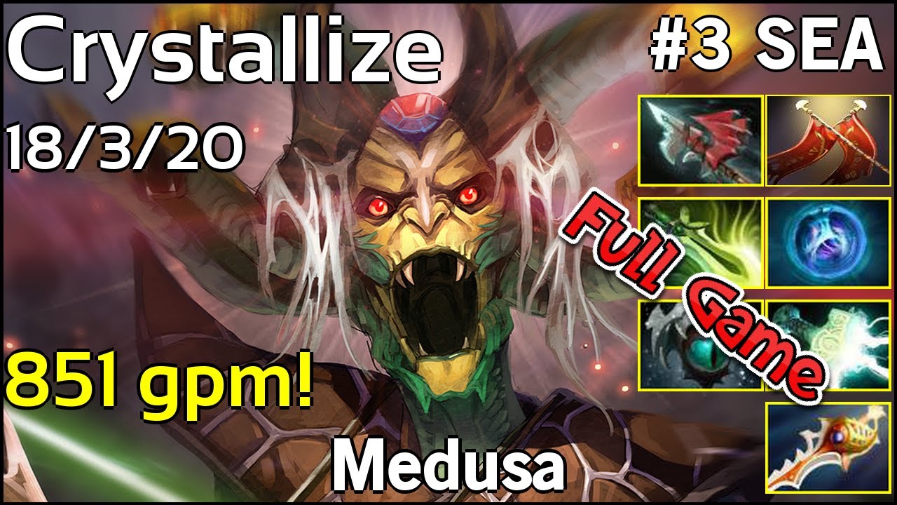 Crystallize [Na`Vi] Medusa - Dota 2 Full Game