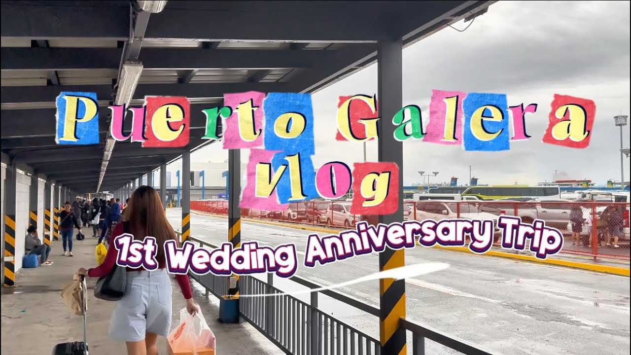 Puerto Galera Vlog | 1st Wedding Anniversary Getaway☀️🏝️