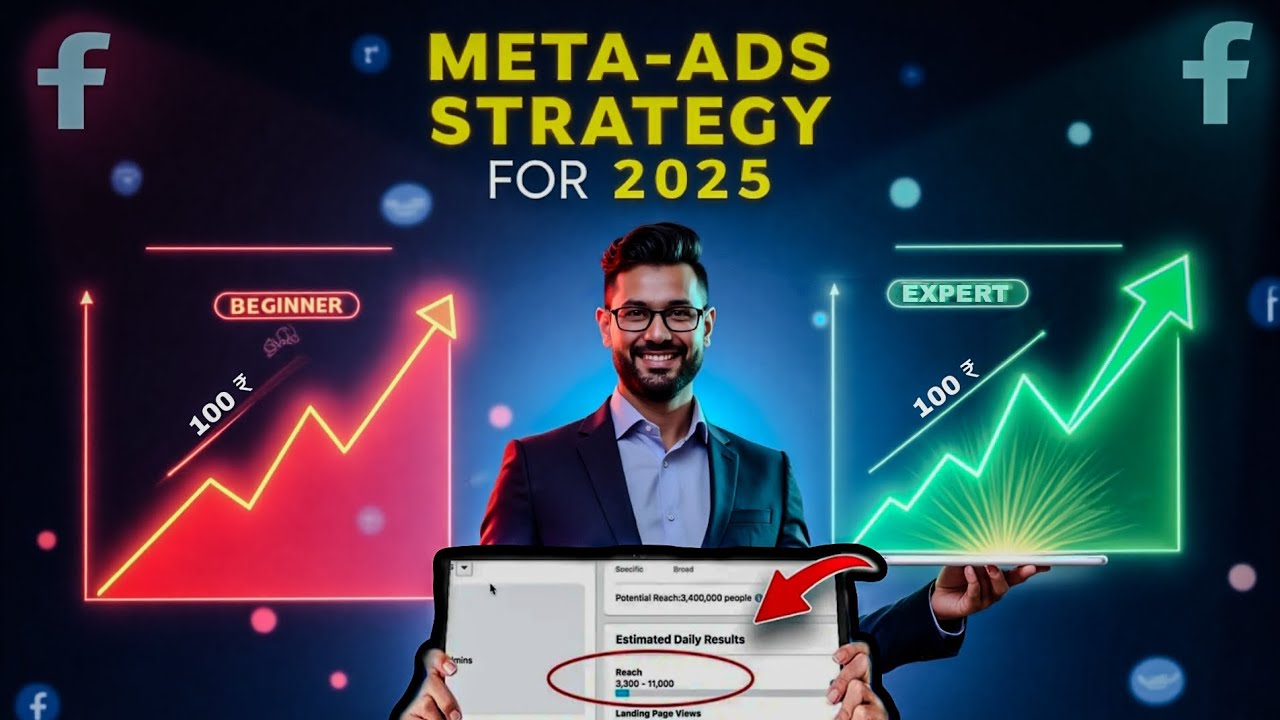 Meta Ads Strategy 2025 | ₹100 Budget Live Proof | How to Run High ...
