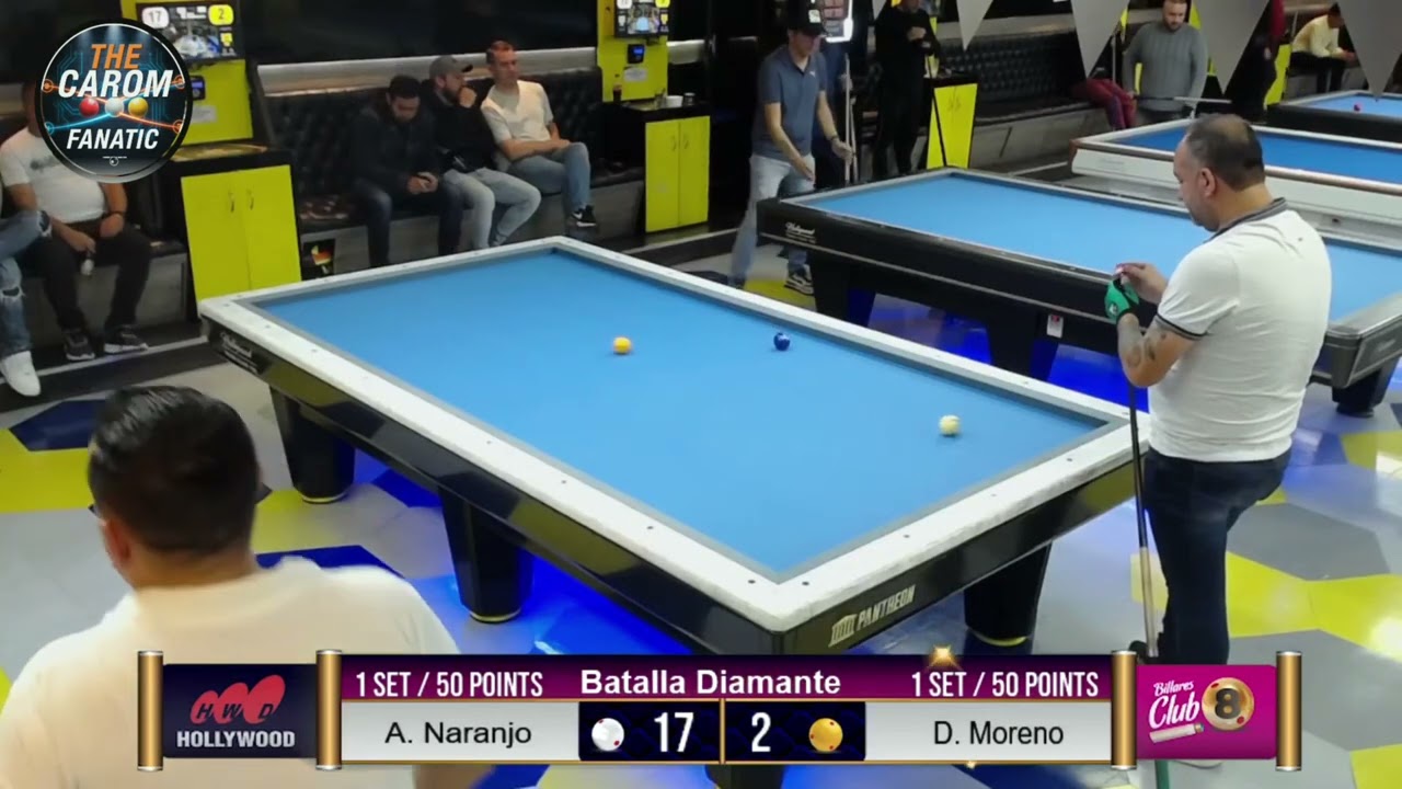 ¡Duelo de Resistencia! ⚔️ Andrés Naranjo 🆚 Dani Moreno | Batalla Diamante a 50 Puntos 💎💥