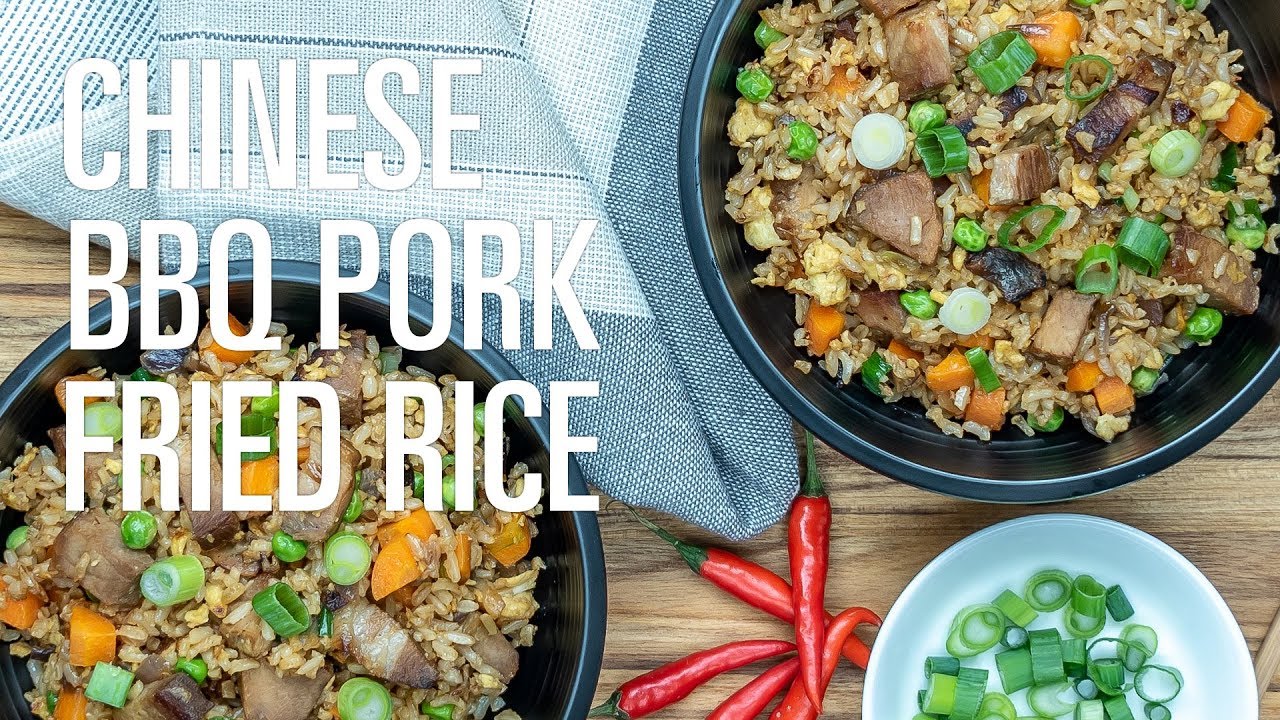 How To Cook Chinese BBQ Pork Fried Rice YouTube