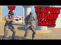CHEATERS CAN TELEPORT ONTO ROOFTOPS NOW