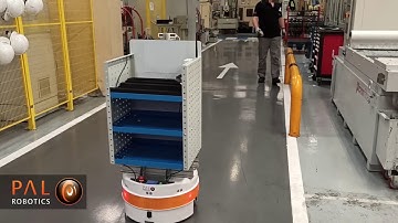 PAL Robotics - TIAGo Base in action