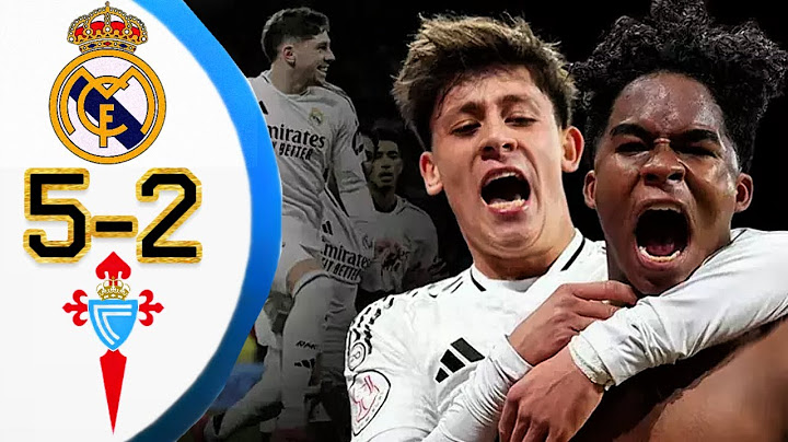 Real Madrid vs Celta de Vigo 5-2 All Goals & Highlights