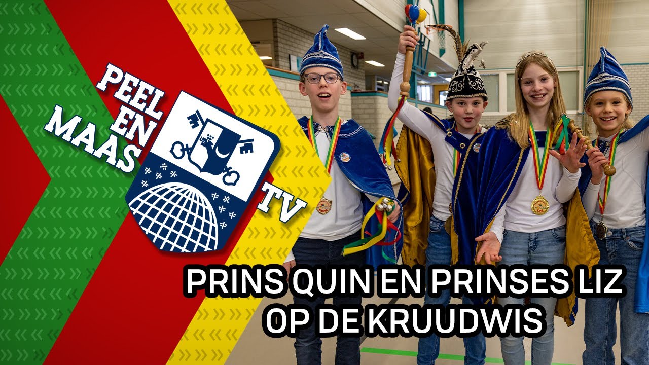 Prins Quin en prinses Liz op De Kruudwis - 27 januari 2023 - Peel en Maas TV Venray