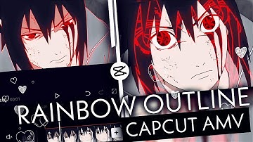Rainbow Outline V1 Like @Molob/After Effects | CapCut AMV/Edit Tutorial