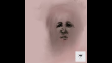 HOW TO PAINT INTUITIVE ART     Procreate Portrait painting    Smudging Art    Time-lapse   Tutorial