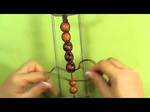 How to weave bracelet Shambhala   Как плести браслет Шамбала How to make shambalaa