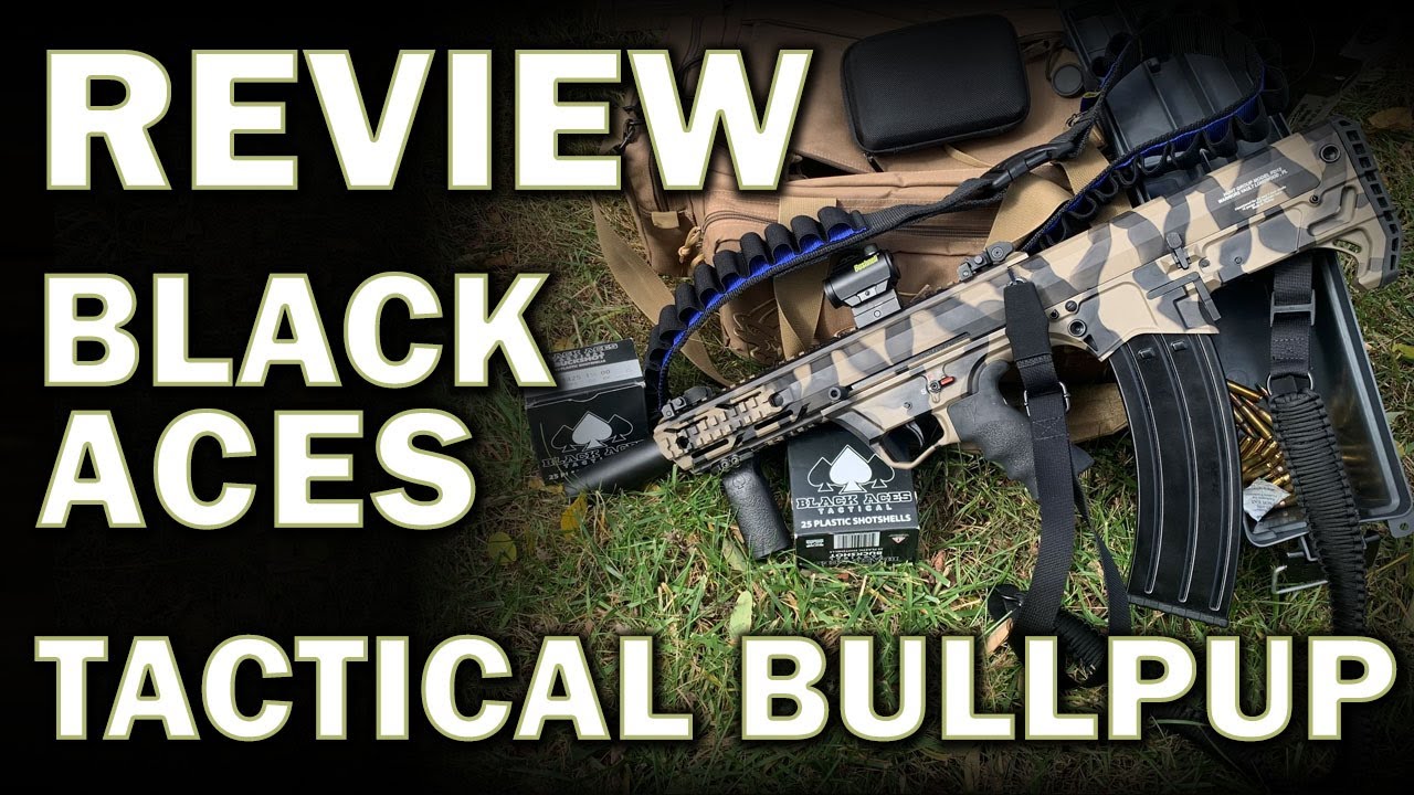 BEST Budget Semi Auto Shotgun For The Range: Black Aces Tactical Pro Series  Bullpup! (AMMO TEST) - YouTube