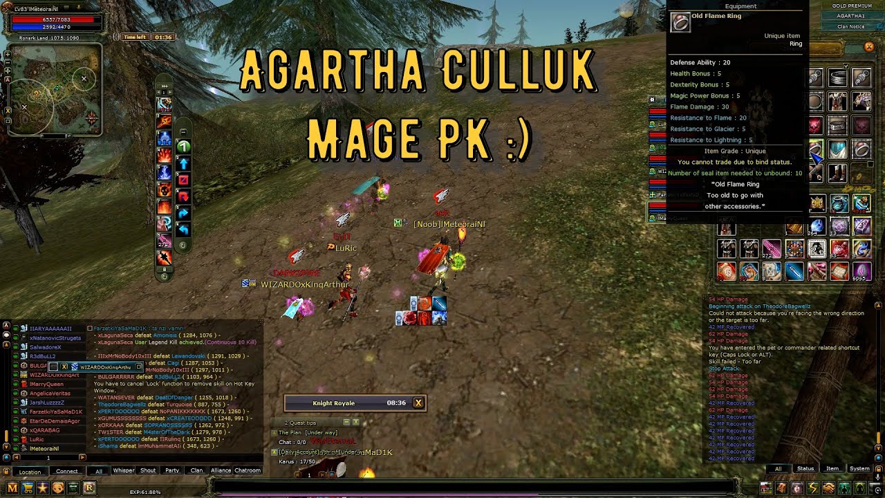 Aylar Sonra Agartha Culluk Mage PK :)