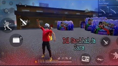 Dil Sambhal Ja Zara 💞 Free Fire 🎶 Status 😂|❤ Love 😘 Story Status | Free Fire Sad Status