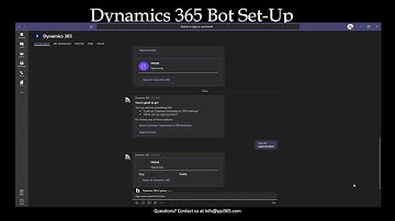 Dynamics 365 - Teams Bot