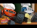 Wrecking Ball Blaze Smashes TACOS from a Blasting Robot w/ Family 🌮 | Blaze and the Monster Machines