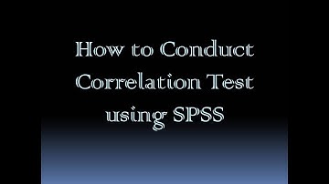 How to conduct Correlation Analysis using SPSS (in Urdu/Hindi)