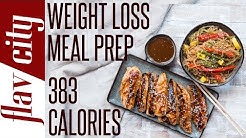 Healthy Low Calorie Chicken Stir Fry - Meal Prep Recipes To Lose Weight 