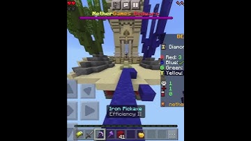 This Play Was Very Risky | Full Video On Channel | #shorts #bedwars #nethergames