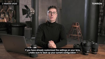 Firmware Update - Tamron Tap-in  Console.