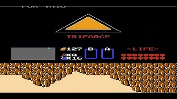 The Legend of Zelda Nes 2nd Quest (Zelda Mod) Swordless Run Final Part