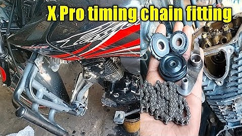 Passion X Pro// Taming Chain Fitting kaise karen __ इंजन से झर झर की आवाज