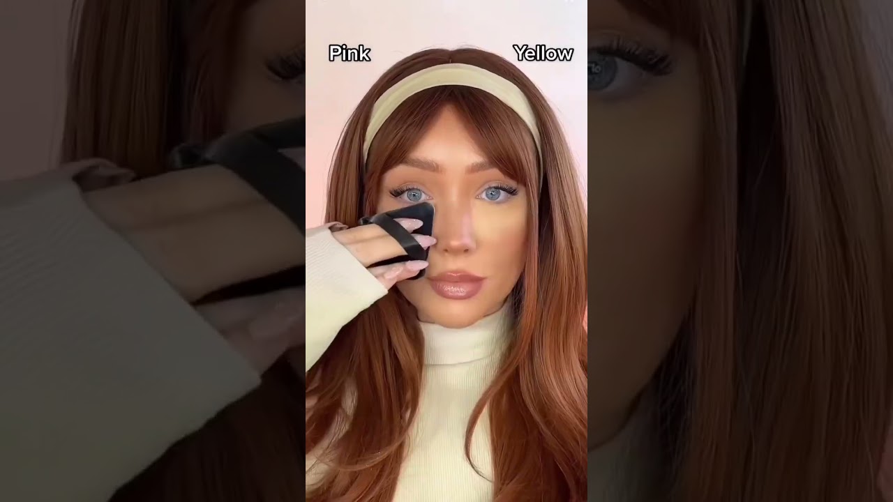 Pink Vs Yellow setting powder 