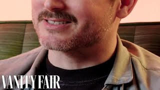 Elijah Wood giggles at himself in 'Yellowjackets' just the way we did during this scene.