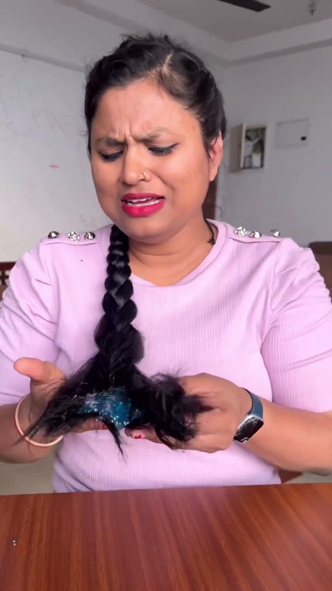 Hair prank with Aru ?Tom and Jerry ? #shorts