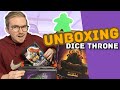  unboxing fr  dice throne saison 1 battle chest 