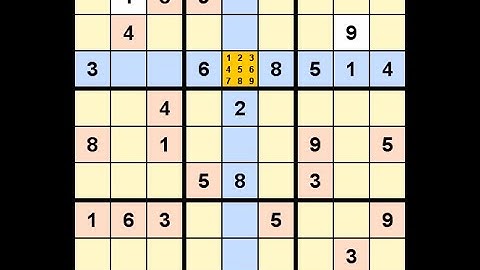 How to Solve Washington Times Sudoku Difficult June 21, 2021