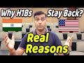 Why is it So Hard to Move Back to India After H1B in USA? (Hindi, English CC)