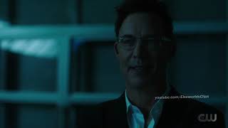 Barry & Team Flash Meets Earth 1 Harrison Wells   The Flash 7x03 Scene HD