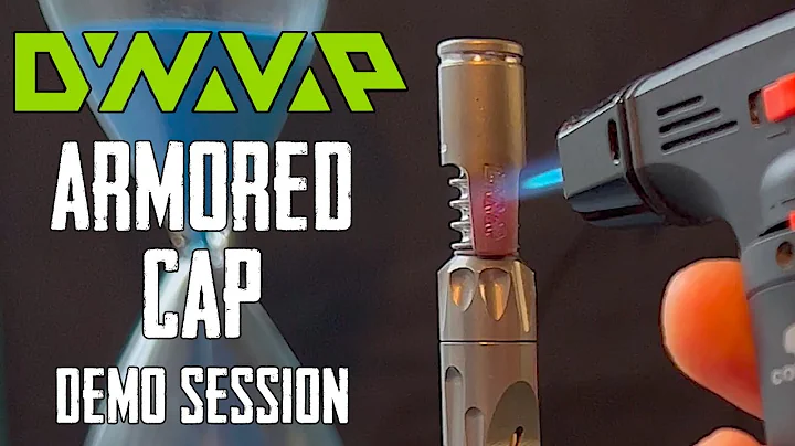DynaVap Armored Cap Demo Hit - 4 Draws From One Heating Cycle 🇨🇦 GWNVC's Vaporizer Reviews #demo