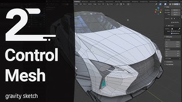 Export models from Gravity Sketch as Control Meshes to continue editing - Almost 2 Min