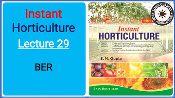 Lecture 29 Instant Horticulture Ber Cultivation of Ber by Vijay Kumar Giri