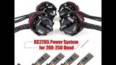 Emax Red Bottom Motors /  ESC Set