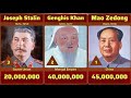 Top 30 Ruthless Leaders Ranked by Death Toll