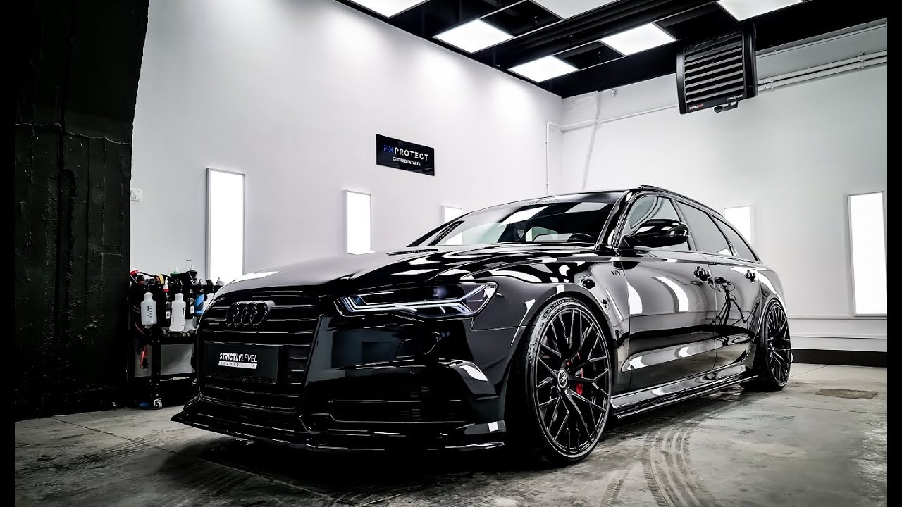 Strictly Level Studio Static Audi A6 C7 Competition Auto Detailing