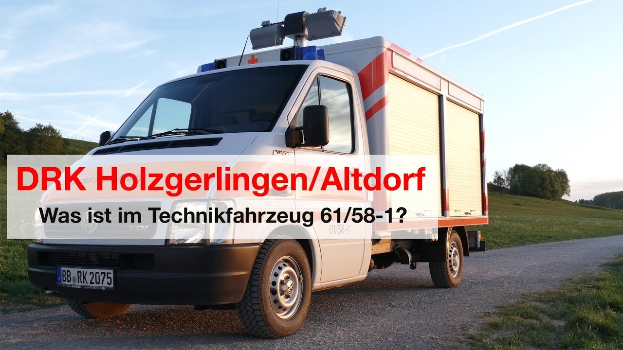 Was ist im Technikfahrzeug 61/58-1? | Wer sind wir? | DRK OV Holzgerlingen/Altdorf e.V.