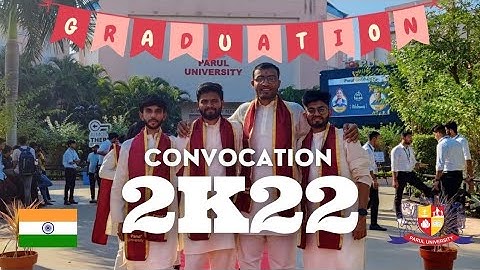 MY CONVOCATION 2K22.II PARUL UNIVERSITY II SONU SOOD AND MITHALI  RAJ.II @ParulUniversity