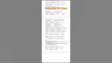 Icse class 10 mcq based paper chemistry || #shorts  #chemistry #semester1