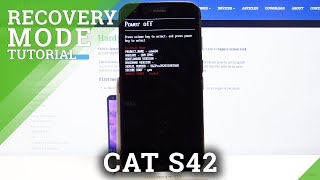 How to Open Recovery Mode in CAT S62 Pro – Enter / Leave Recovery Menu