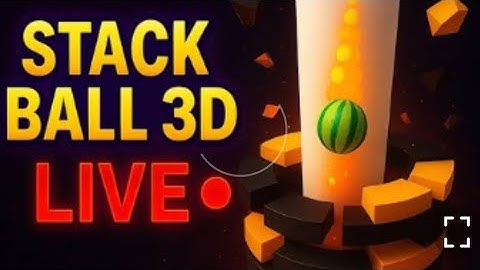 ⚽STACK BALL 3D FIREBALL MODE|🔥 Arpanplay#gaming#stackball#stackballgame